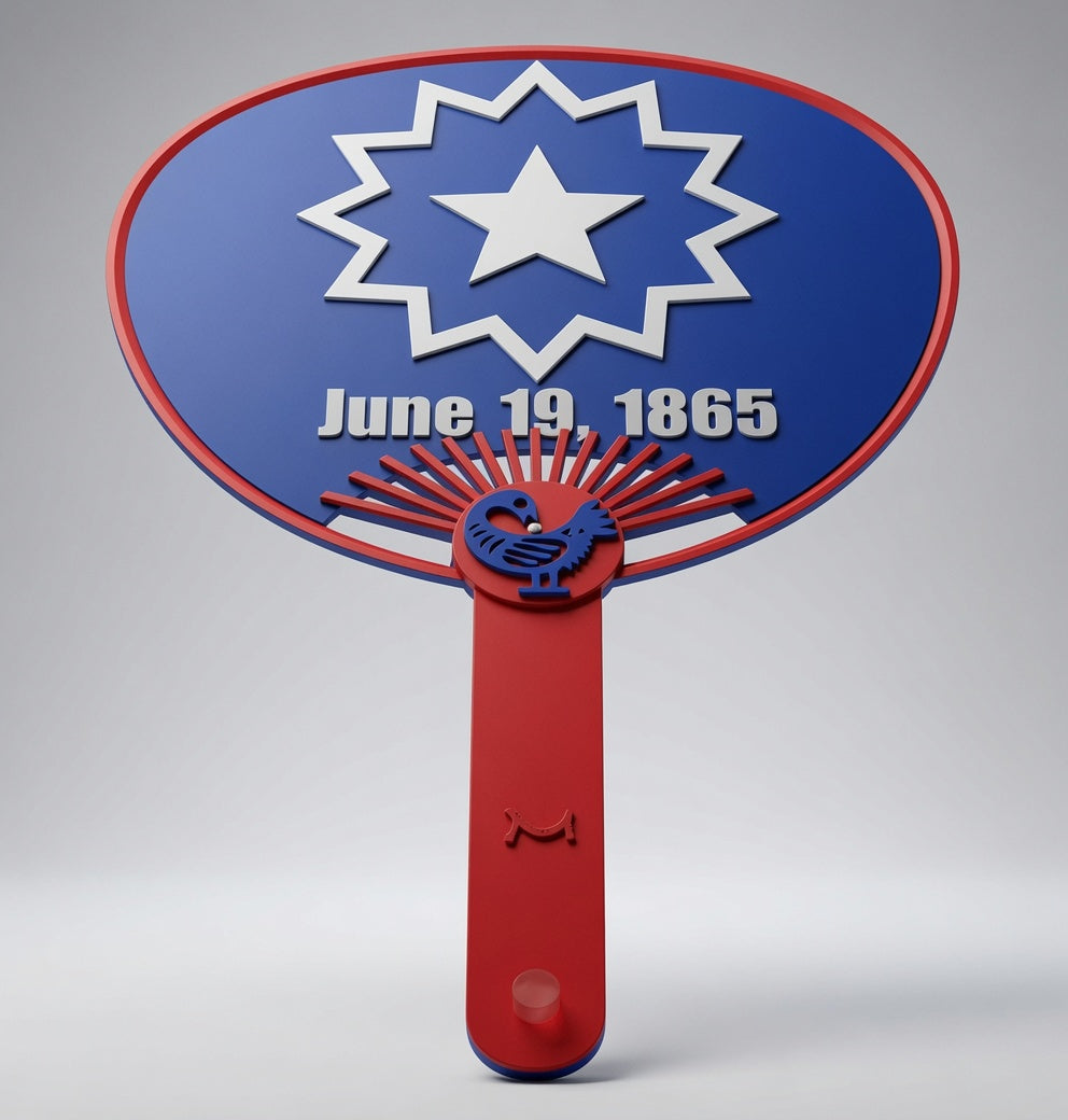 Juneteenth Commemorative Fan – Ultra Breeze Edition