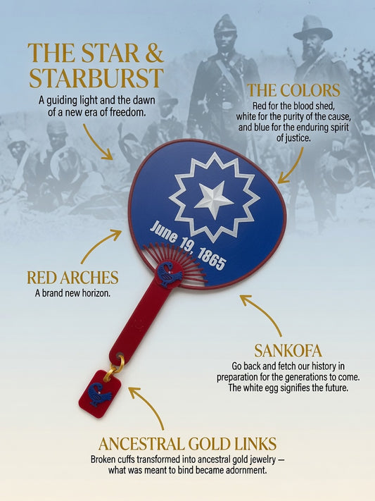 Juneteenth Commemorative Fan – Ultra Breeze Edition